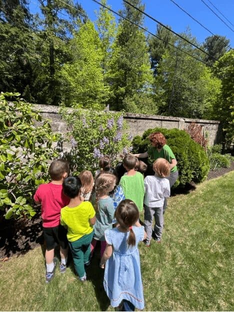 Outdoor exploration with friends