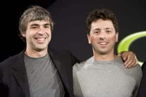 Larry Page and Sergey Brin